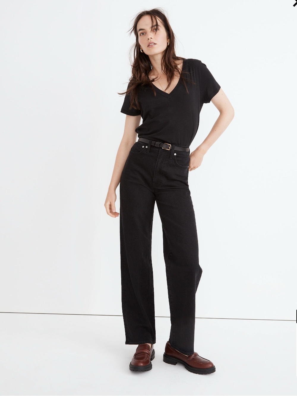 Madewell Petite Perfect Vintage Wide-Leg Jean
